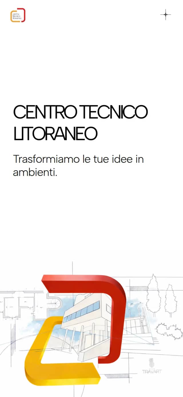 Sito di Centro Tecnico Litoraneo su smartphone