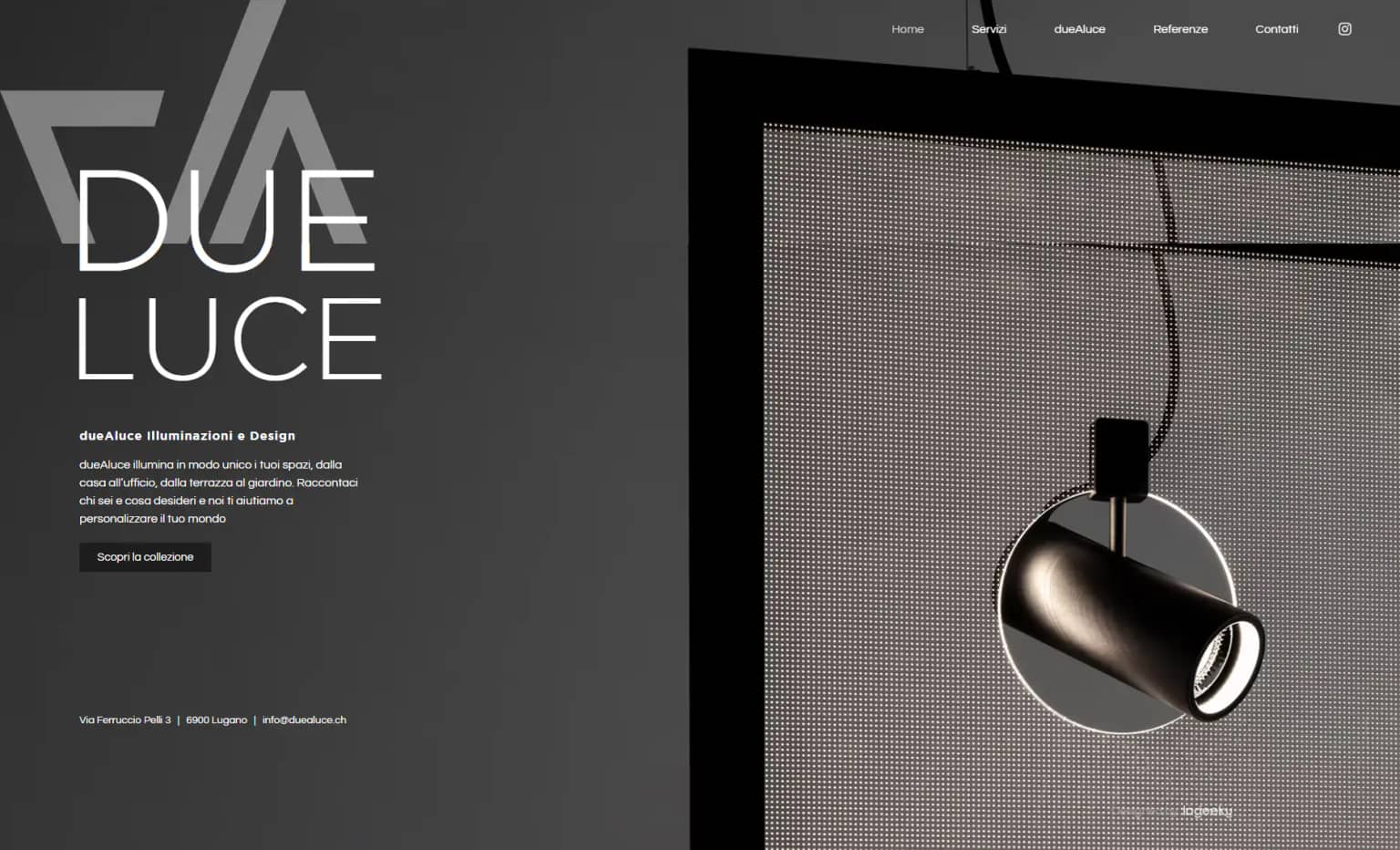 Esempio di sito base realizzato