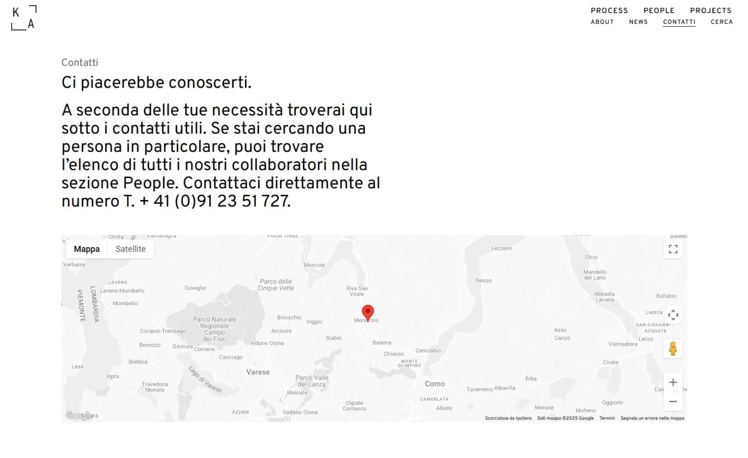 Anteprima sito web 3 Screenshot sito web creato da Logeeky 3