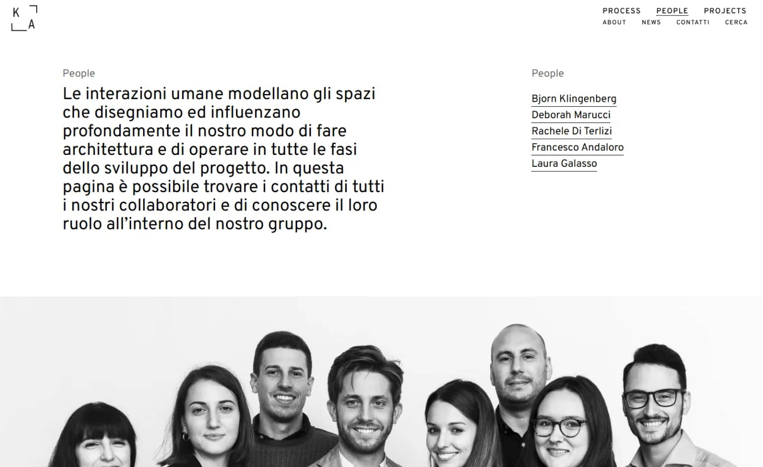 Anteprima sito web 4 Screenshot sito web creato da Logeeky 4