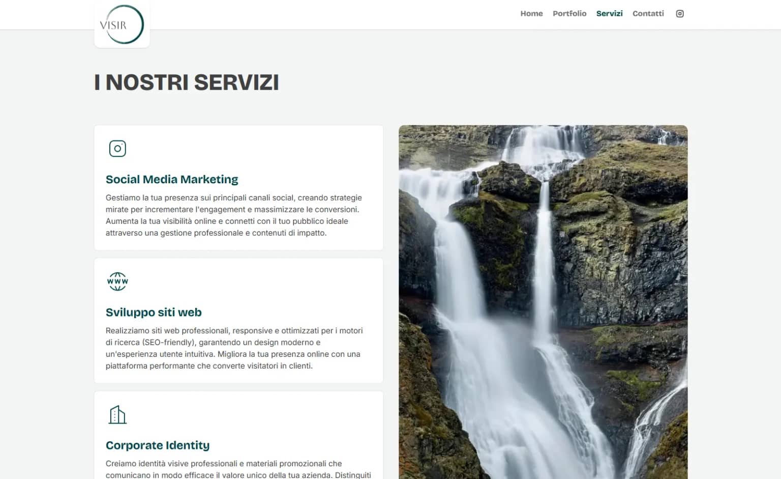 Visir - Sito corporate orientato alla SEO Visir - Sito corporate orientato alla SEO