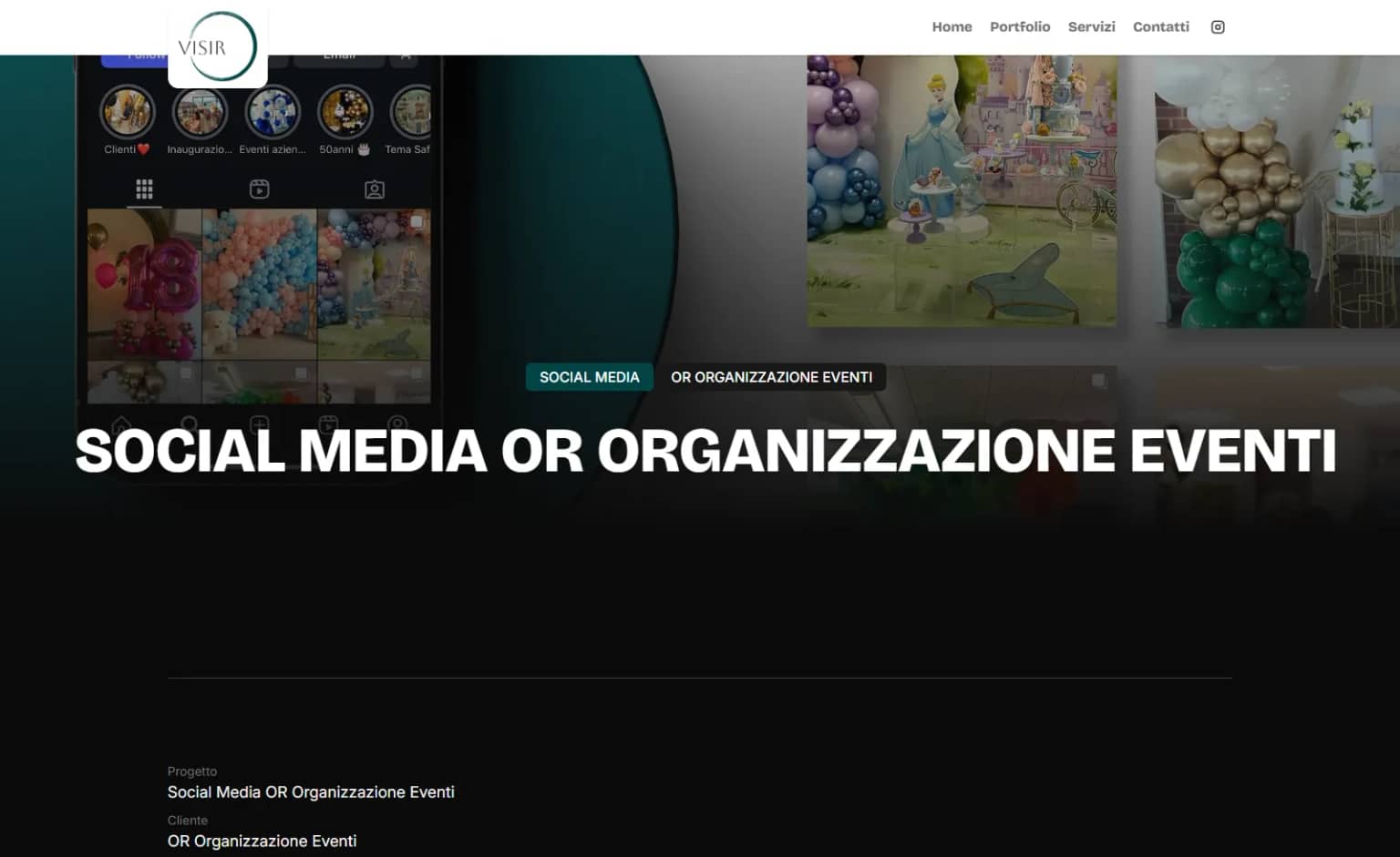 Visir - Sito corporate orientato alla SEO Visir - Sito corporate orientato alla SEO