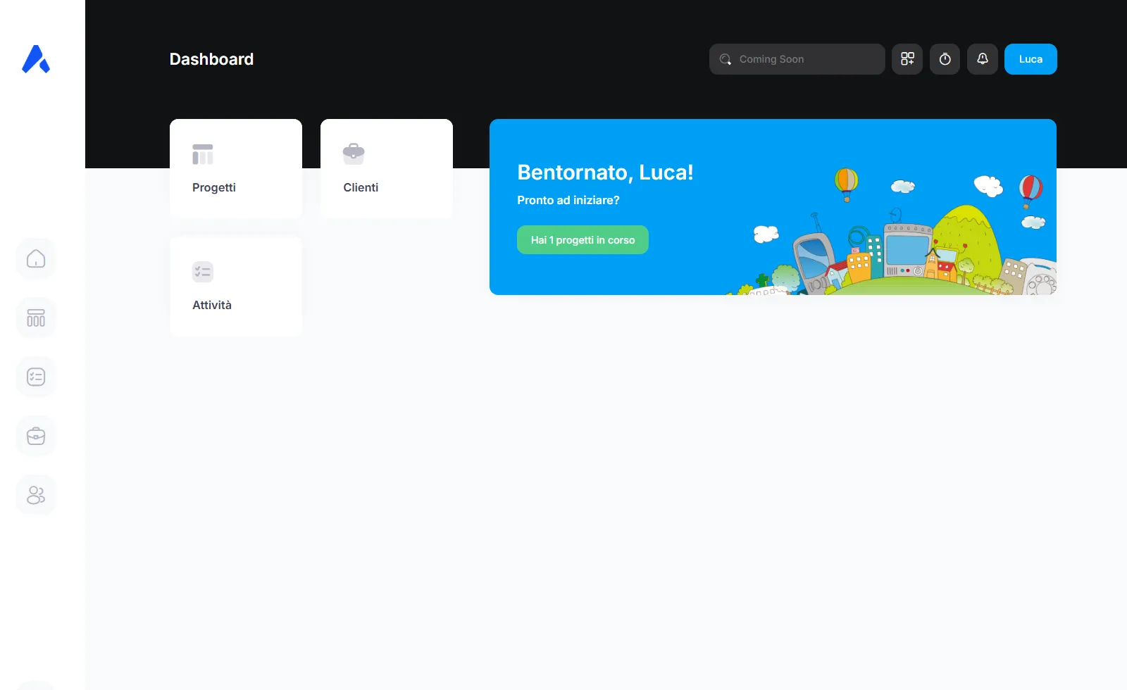 Anteprima sito web 22 Screenshot sito web creato da Logeeky 22